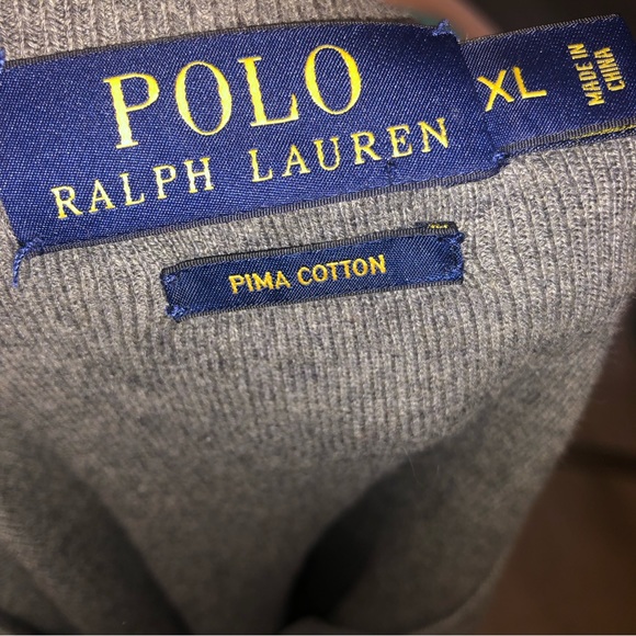 Polo Ralph Lauren mens pima cotton sweater size xl - Picture 5 of 5